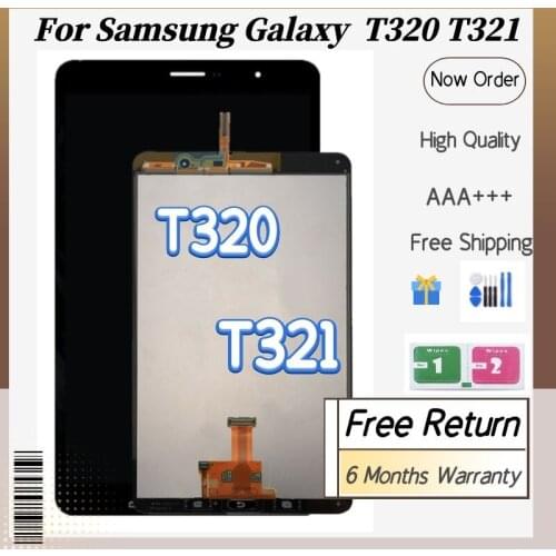 100% High Quality Tablet LCD For Samsung Galaxy Tab Pro SM-T320 T321 T325 LCD Display Touch Screen Digitizer Sensors With Tool