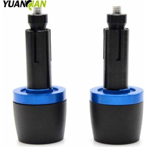 7/8" 22mm CNC Universal Motorcycle Hand Bar Ends Handlebar Grips Ends For Kawasaki ZX6R ZX7R ZX10R ZX9R ZX14R NINJA650R ER6N ER6