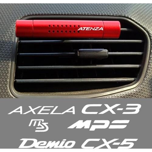 Car Aromatherapy FOR Mazda ATENZA AXELA PREMACY SKYACTIV MPS CX-5 RX-8 RX-7 Car Air Freshener Outlet Aromatherapy Clip Sticks