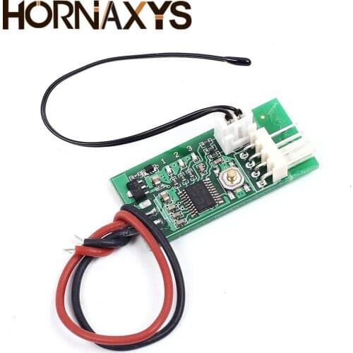 DC 12V PWM Speed Controller Fan Speed governor 4 Wire Computer Temperature control Switch for PC CPU Cooler Fan Alarm STK IC