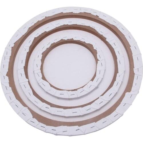 Round Canvas Panel Blank Cotton Acrylic Art Artist Oil Painting