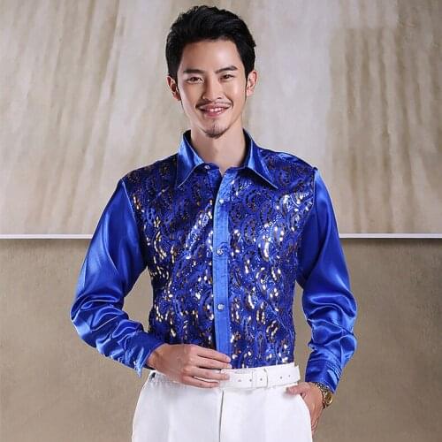 Longqibao Men's Long Shirts