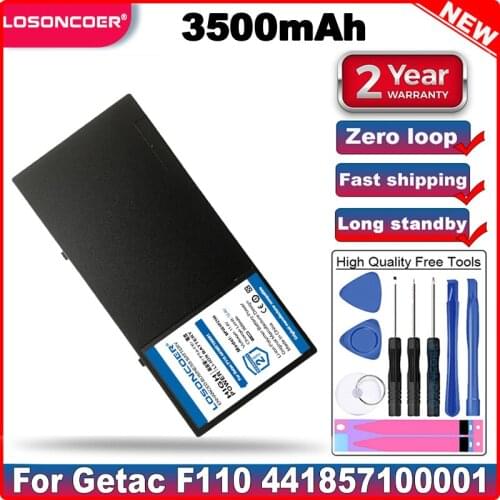 LOSONCOER BP3S1P2160 3500mAh Laptop Battery for Getac F110 441857100001 3ICP6/51/61 BP3S1P2160-S Batteries