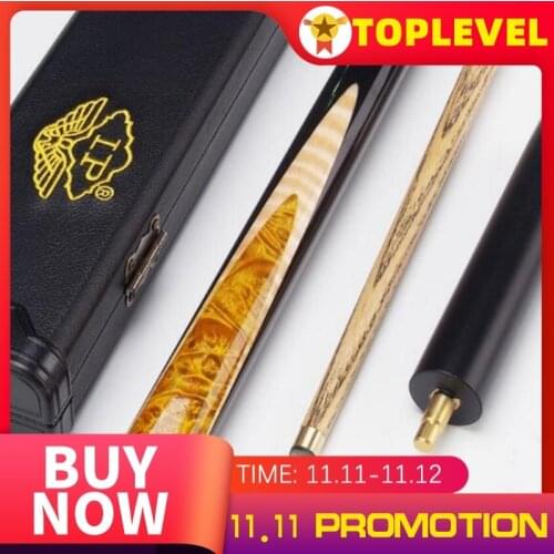 New Arrival LP Ash High-end Handmade One Piece Snooker Cue 3/4 Piece Cue Kit with Good Case 10mm Tip Snooker Stick Made in China