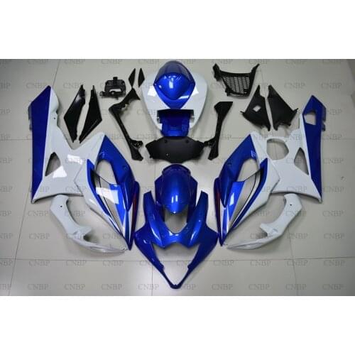 For Suzuki GSXR1000 2006 Fairings GSXR1000 2005 - 2006 K5 Blue White Abs Fairing for Suzuki GSXR1000 06 Motorcycle Fairing