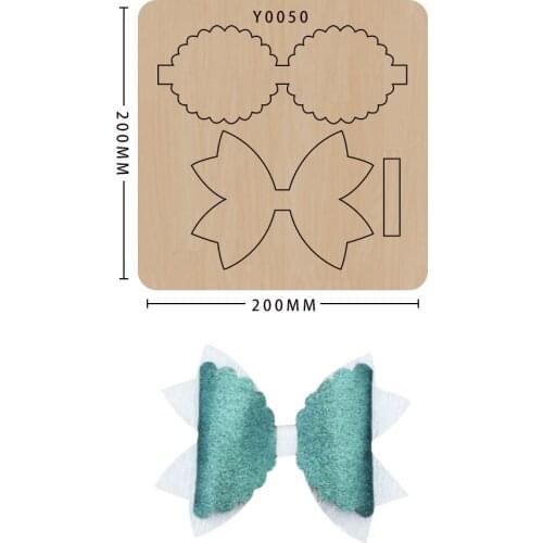 Cutting Dies Bow New Die Cut &wooden Dies Suitable For Common Big Shot And Sizzix Machines