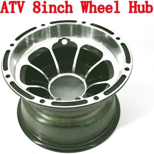 Size 8 Inch Bearing Wheel Hub ATV Aluminum Rims Use19X7.00-8 Tyre 20x7-8 21x7-8 Vacuum Tires for Go-kart Four Wheel Motorcycle 4