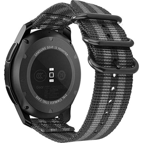 Nylon Breathable Watchband Strap for Garmin Vivoactive 4 4s Smart Watch Bracelet 18mm 22mm Wrist Band outdoor Sport Correa