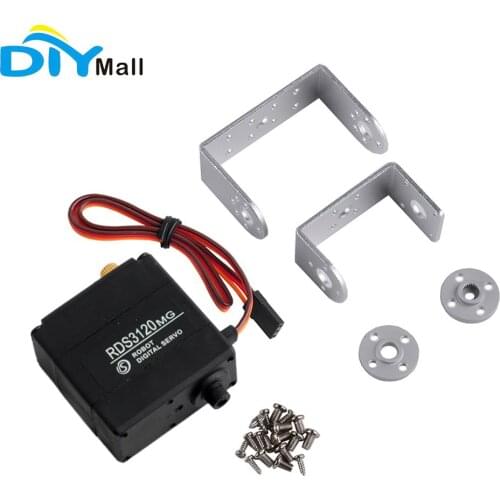 6V 20kg RDS3120MG Servo 180 Degree Robot Digital Servo for RC Robotic Car