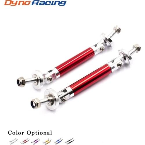 Universal Racing Front Bumper Lip Splitter Rod Strut Tie Bar Support Kit Bumpers Aluminum Front bumper YC100401