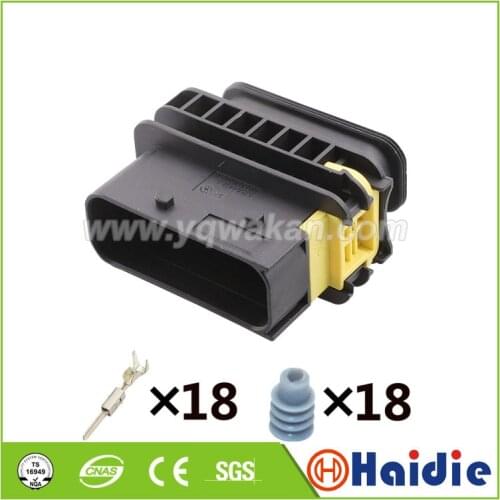 1sets auto 18pin Car assembly cable housing plug wiring harness connector 1-1564412-1