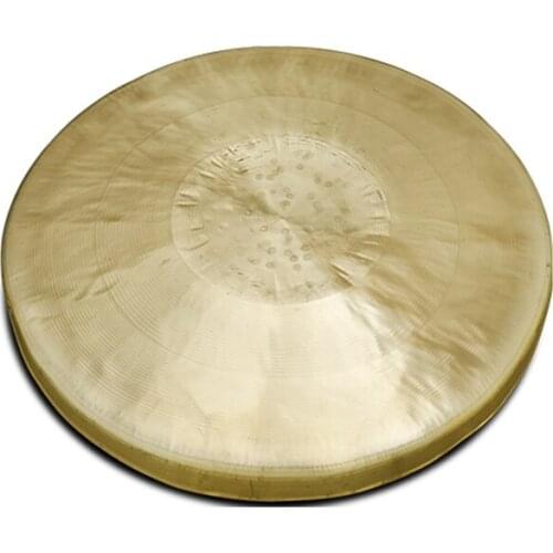 21.5cm Chinese Wuhan Copper Small gong Gong Treble Midrange bass Hand gong For Chinese opera Drama Folk dance