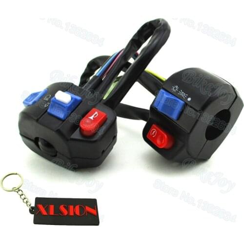 7/8'' 22mm Left Right Handle Switch Control Assembly For GY6 50cc 125cc 150cc Moped Scooter