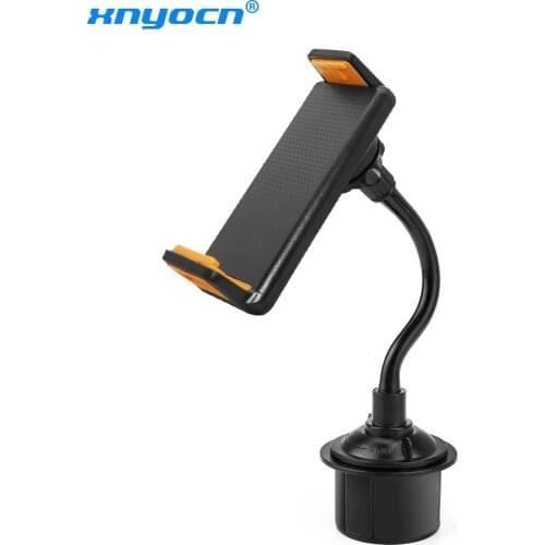 Car Water Cup Spaces Tablet Car Stand Holder for IPAD Air Mini Samsung Tablet Stand Mount for 6-10.5 Inch iPhone X Phone Huawei