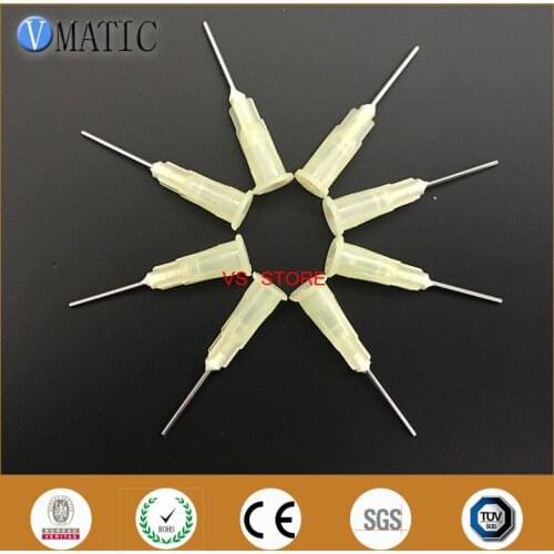 Free Shipping High Precision 19G 1/2 Inch 0.5'' Metal Pinhead Glue Dispensing Needle Syringe Needle