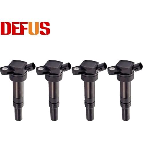 DEFUS 4X 27300-2E000 Ignition Coils For Hyundai Elantra Soul Forte 1.8L 2.0L 11-14 C1804/UF651 27300 2E000 273002E000 NEW