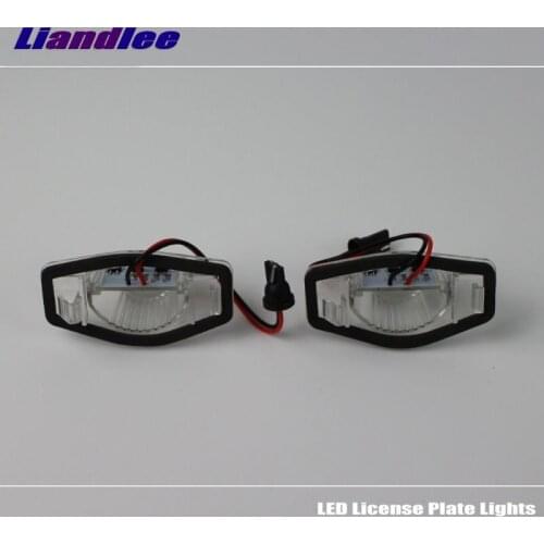 For Honda Fit Hatchback Fit 2002~2011 LED Car License Plate Light Number Frame Lamp High Quality