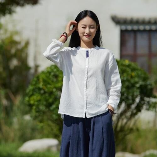 JOZSI Linen Blouses