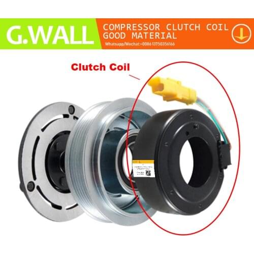 For AC compressor Clutch Coil For Peugeot 206 307 Citroen C2 C3 9646273880 9655191580 9655421780 9659231580 9682930280
