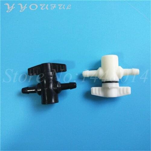 Large format printers Gongzheng Icontek Allwin Infinity Bulk system ink connector plastic valve white color 10pcs for sale