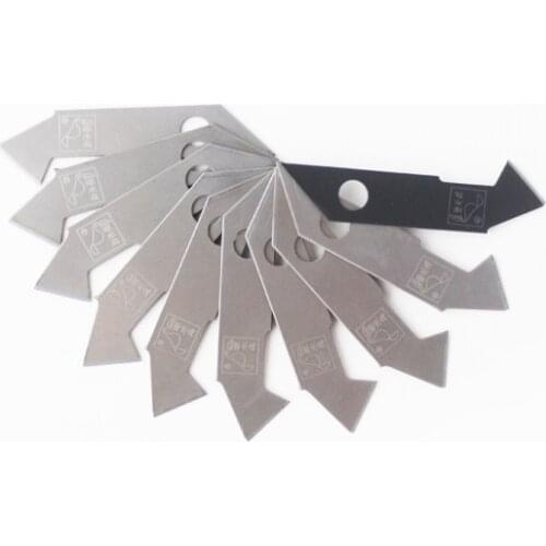 Woodpecker hook knife blade acrylic glass plate cutting blade fd-15b plastic plate art blade