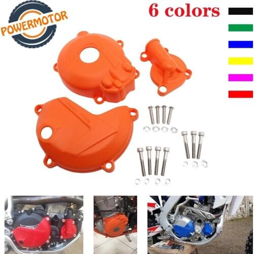 Motorcycle Engine Clutch Cover Magneto Pump Cover For ZONGSHEN NC250 NC 250CC KAYO T6 K6 BSE J5 RX3 ZS250GY-3 4 Valves