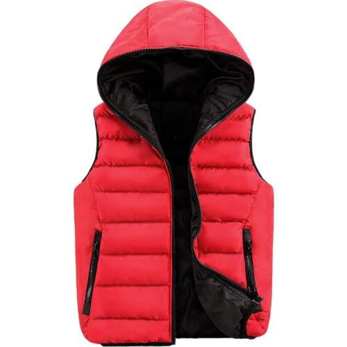 Men Waistcoats Clothing Autumn Winter Mens Sleeveless Jackets Fashion Male Vest Coats Cotton-Padded Thicken Warm Vests