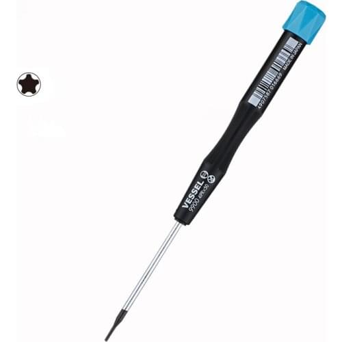 Original VESSEL P5 Pentalobe Screwdriver teardown for Retina MacBook Pro and Air- Made in Japan 9900 Screwdrivers, 12pcs/lot