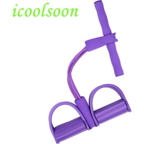 Pedal Chest Expander Weight Loss Yoga Sit-up Home Fitness Equipment exercise resistance bands Women abs roller coaster gym