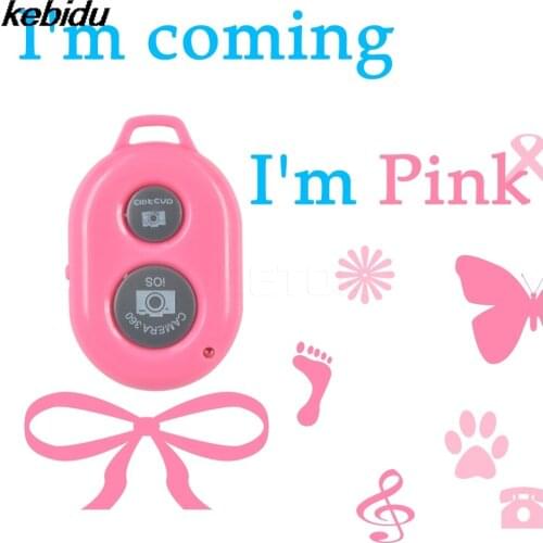 Kebidu Good quality Bluetooth Self-Timer Shutter Release Camera Remote Controller for iPhone for Samsung s5 s4 HTC Sony Z2 iOS