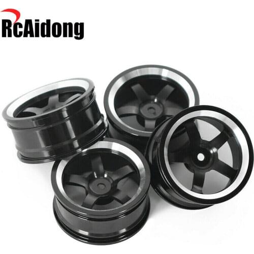 RC Aluminum Wheels Rim for HSP Tamiya HPI Kyosho Sakura Drift Car Upgrades Parts