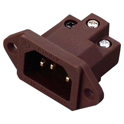 High Quality Viborg Inlet Power Plug Socket IEC Pure Copper Gold/Rhodium Plated Available VI06C AC 250V 15A Connectors