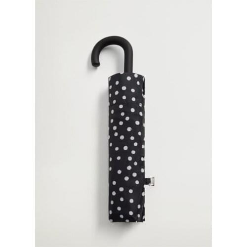 Foldable Polka Dot Umbrella