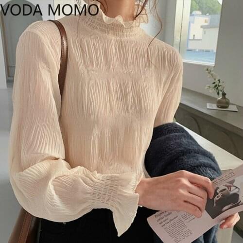 VODA MOMO Women's Long Sleeve T-shirts