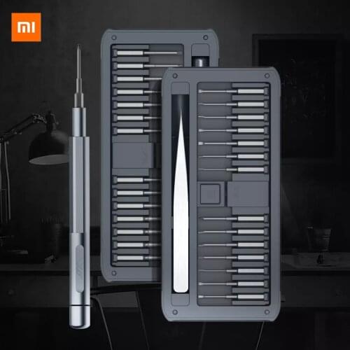 Xiaomi JIMI Multi-purpose Precision Screwdrivers Kit Repair Tool DIY Screw Driver Set With Tweezers Aluminum Alloy Handle