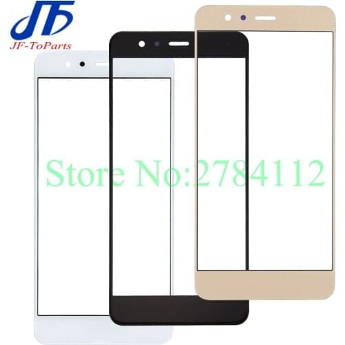 10pcs For Huawei Ascend P10 lite / Nova Lite / P10 Plus LCD Screen Front Glass Lens Repair Parts Front Outer Glass Lens