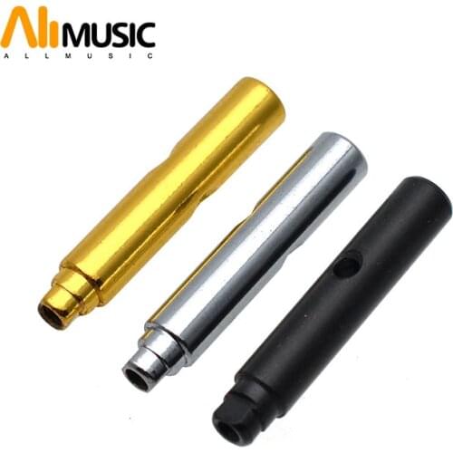 12PCS Guitar Machine Head Steel Shaft String Reel Guitar Tuner Leg Middel Hole Black/Gold/Chrome
