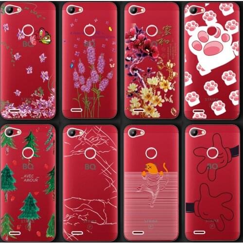 For BQ 5514G STRIKE POWER Case Ultra Thin Clear Soft TPU Case Cover For BQ 5514g Strike Power Case Transparent Couqe Funda