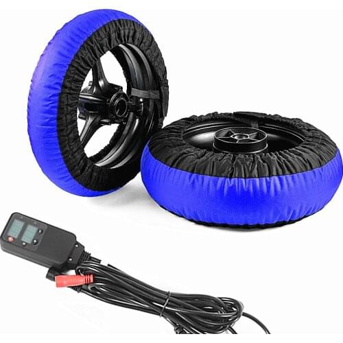 Digital Universal Motorcycle Tire Tyre Warmer Covers Heater Color 120/200 Size Can Customized