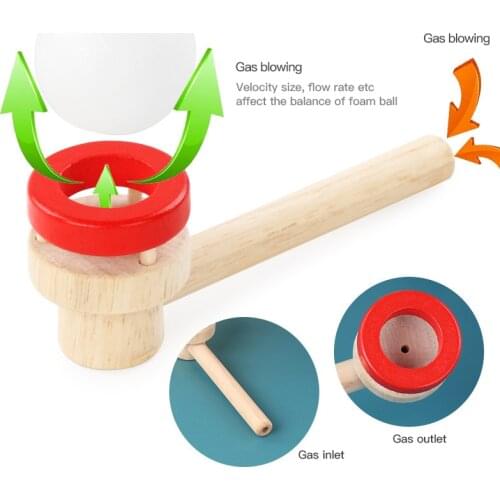 Childrens Floating Ball Game Blow Toy Outdoor Funny Sports Creative Pipe Balance Child Kids Gift Educational Toys Juggling Ball