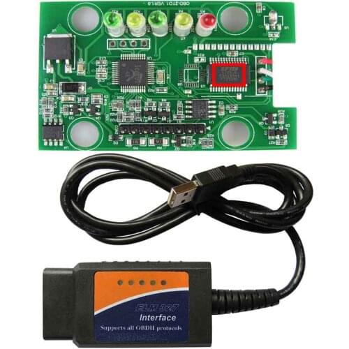 Best FT232RL Chip ELM327 USB OBD2 Car Diagnostic Interface Scanner ELM 327 V 1.5 ELM-327 OBD 2 Auto Diagnostic Tool