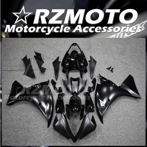 4Gifts Injection mold New ABS Whole Fairings Kit Fit for YAMAHA YZF-R1 R1 2012 2013 2014 12 13 14 Bodywork set black glossy matt