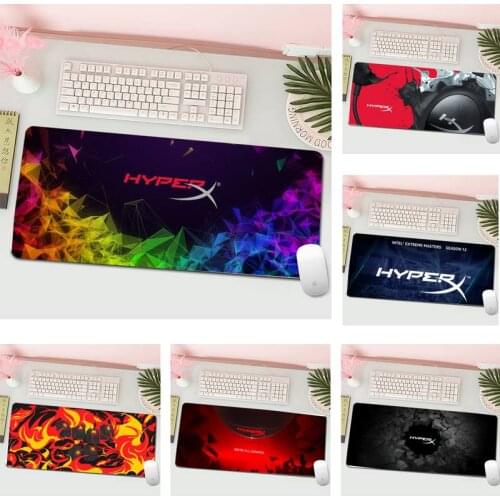HyperX Keyboards Mat Rubber Gaming mousepad Desk Mat L Large Gamer Keyboard PC Desk Mat Computer Tablet Gaming Mouse Pad