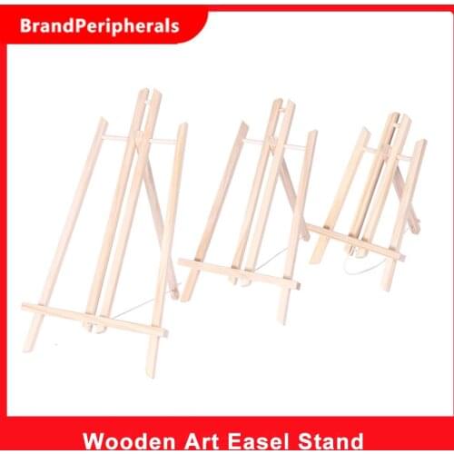 Mini Portable Wooden Art Easel Stand Adjustable Angle Tabletop Painting Easel Display Stand Art Supplies for Artist