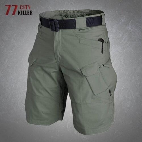 Tactical Waterproof Shorts Mens Summer Quick Dry Multi-pocket Outdoor Hunting Fishing Military Upgraded Classic Short Pants Male