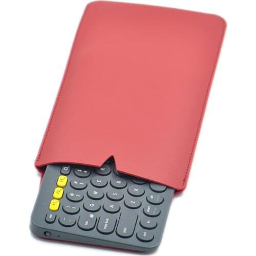 2020 New ultra-thin super slim sleeve pouch cover,PU leather Keyboard sleeve case for Logitech K380 Keyboard
