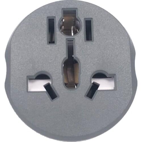 Universal EU Converter EU Adapter 2 Round Pin Socket AU US UK CN To EU Wall Socket AC 16A 250V Travel Adapter High Quality