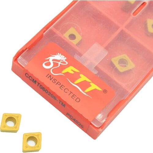 CCMT060208 TM PC4025 Internal Turning Tools Carbide insert Lathe cutter Tool turning insert For processing steel parts