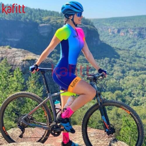 Cafete new ladies triathlon sportswear outdoor cycling suit racing suit professional cycling suit summer breathable tights