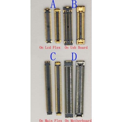 10Pcs USB Charging Charger Dock Port Flex FPC Connector Plug For Sony Xperia XZ Premium G8141 G8142 XZP XZ1 G8341 G8342 20Pin
